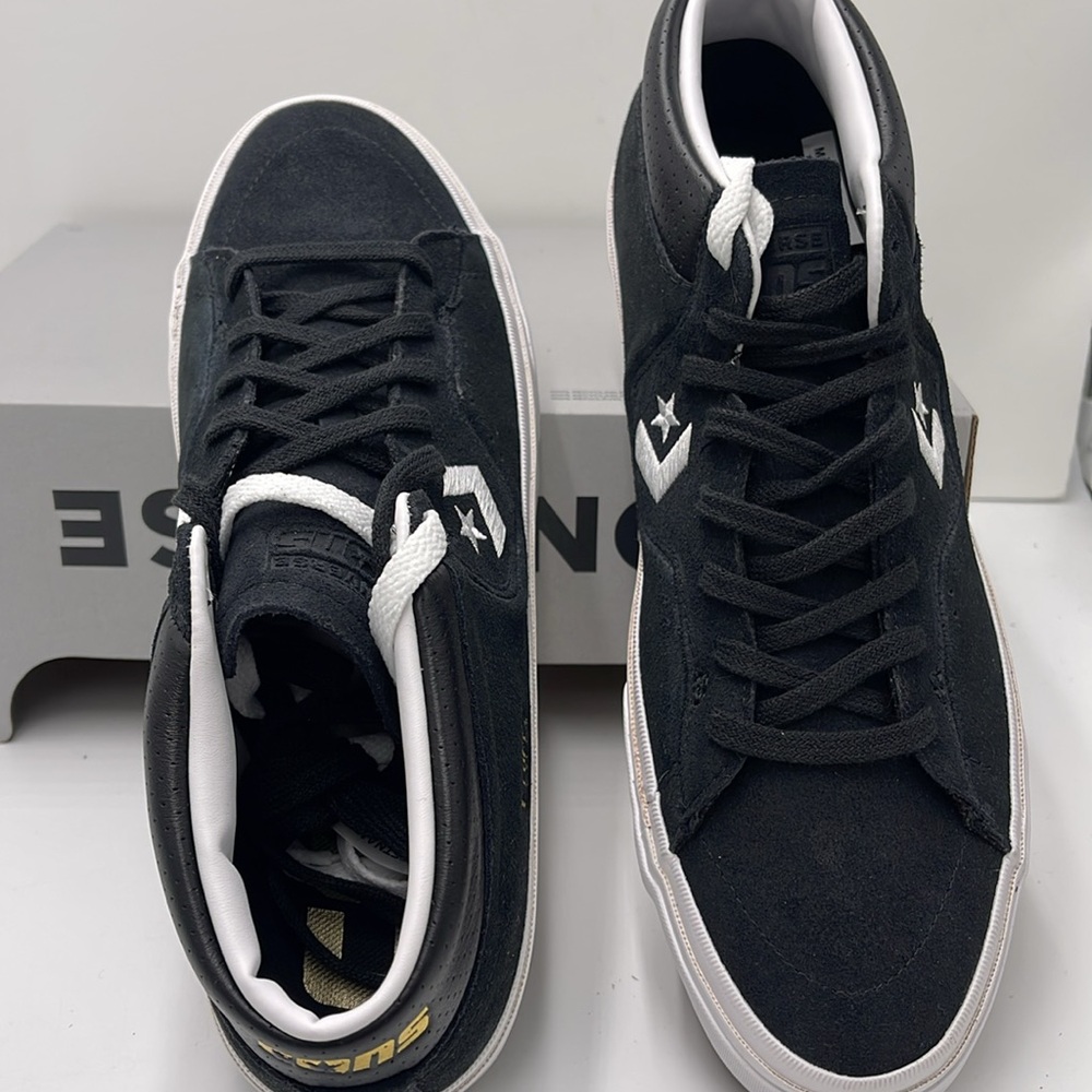 Converse Black High-Top Men's Shoes 171331C
LOUIE LOPEZ PRO MID BLACK/BLACK/WHIT - Picture 12 of 16